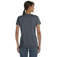 thumbnail image 3 of Gildan Women's 100 Percent Cotton Short Sleeve T-Shirt 5000L, 2-Pack, Dark Heather, M, 3 of 4