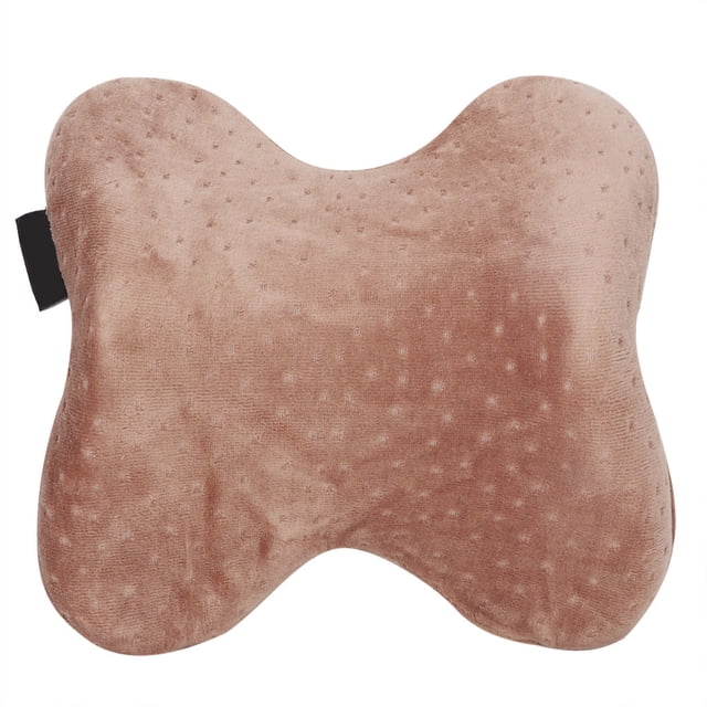 Goick Almohada para el Cuello Almohada de Viaje en Forma de U Almohada Multifuncional para el Cuello Almohada de Espuma viscoelástica(Caqui)