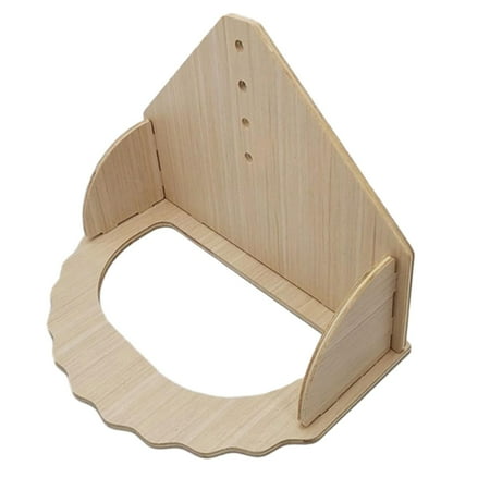 Bvdfgk Hamster Wooden Balance Bike Fitness Toy Exercise Wheels Silent Roller Silent for Wheel Stand