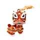 thumbnail image 4 of Llavero con diseño de león de baile, llaveros de animales divertidos y lindos, llaveros para mochila, llaveros para bolso, regalos, Día de la madre, D Oro, 4 of 9