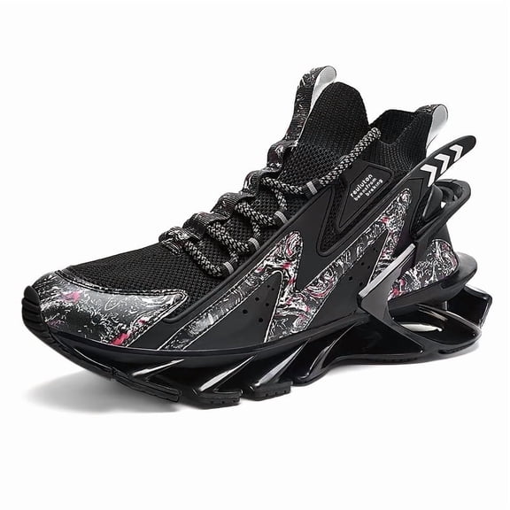 [Breathable Sneakers] Men's Breathable Sneakers  | Running Gym Casual | Lightweight Shock-Absorbing