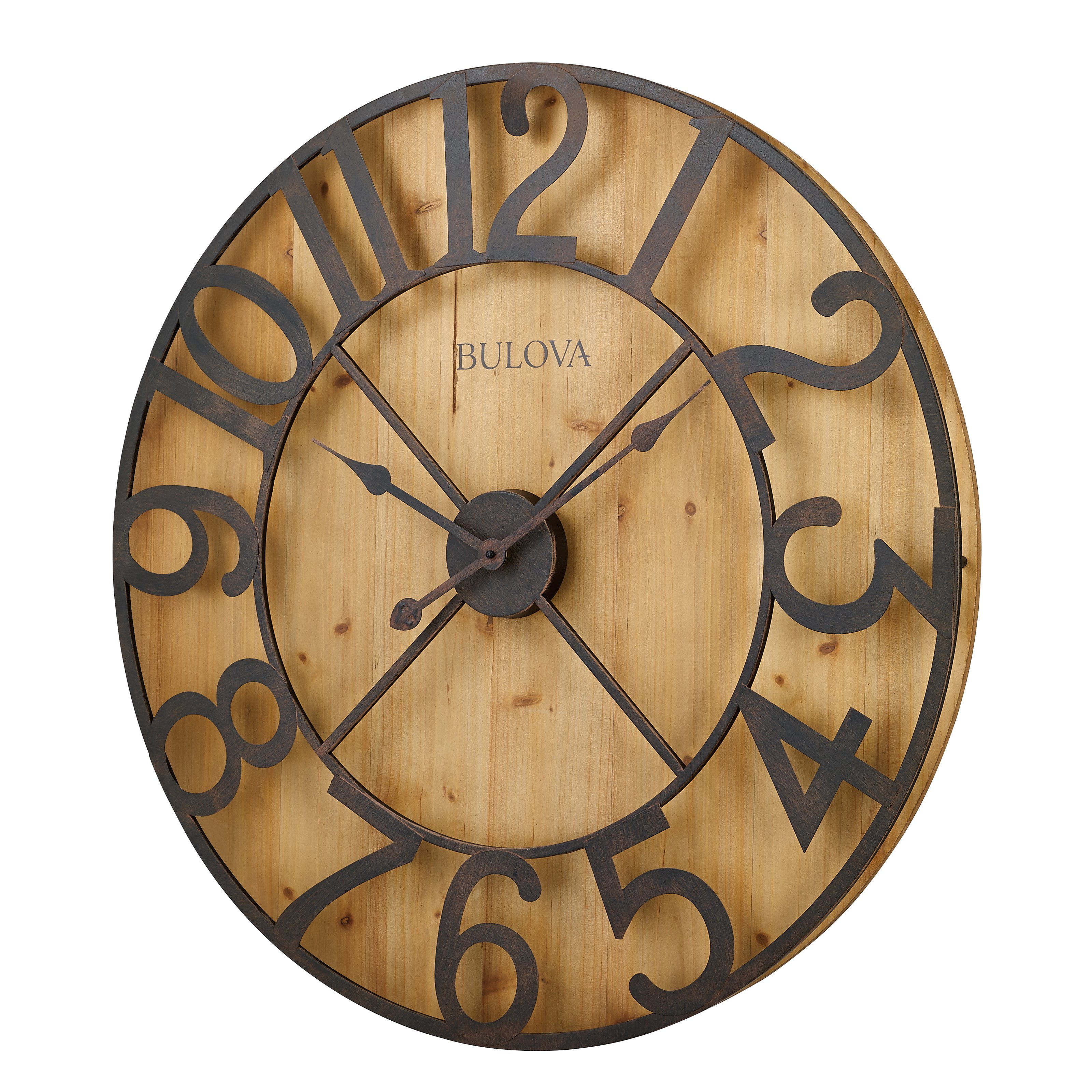 Bulova Silhouette Wall Clock Com