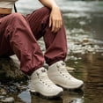 thumbnail image 6 of Ecetana Women's Waterproof Hiking Boots Lightweight Sneakers Walking Outdoor Non-Slip Trekking Boot, 6 of 7