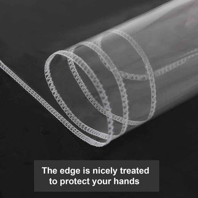 Hiasan Clear Vinyl Rectangular Tablecloth Protector photo 6