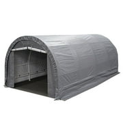 10 ft x 20 ft x 8 ft Dome Garage, 245gsm, Box 1