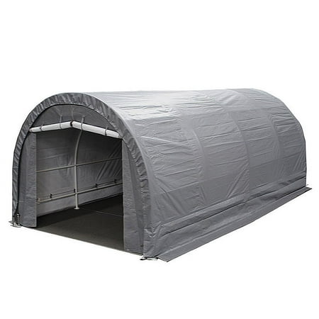 10 ft x 20 ft x 8 ft Dome Garage, 245gsm, Box 1