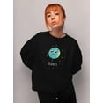 thumbnail image 2 of Uranus Planet. Sweatshirt Women -Image by Shutterstock, Female x-Large, 2 of 4