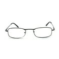 thumbnail image 2 of EYE ZOOM 5 Pack Unisex Vantage Metal Reading Glasses with Spring Hinge, Gunmetal, +150, 2 of 6