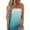 Z2-Blue, variant on adviicd Women's Tube Tops Summer Casual Bandeau Tank Casual Strapless Blouse Off The Shoulder Tunic Shirts (Green,XXL)