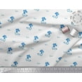thumbnail image 3 of Soimoi polyester Crepe Fabric Leaves & Floral Artistic Print Fabric by the Yard 52 Inch Wide, 3 of 5
