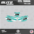 thumbnail image 3 of Kalair GFX Graphics Kit for Yamaha TT-R230 (2005-2023) Blitz Series, 3 of 5