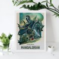 thumbnail image 4 of The Mandalorian Kits de Pintura de Diamantes para Adultos 5D DIY Diamond Art Kits Full Drill Diamond Dots para Regalo Decoración de Pared y Relajación Artes de Gemas 30*40cm, 4 of 6