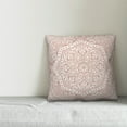 thumbnail image 2 of Creative Products Blush Boho Medallion 20x20 Spun Poly Pillow, 2 of 2