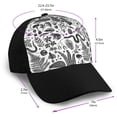 thumbnail image 2 of Yiaed Fall Forest Print Baseball Cap Dad Hat Polo Style Plain Blank Adjustable Size, 2 of 5