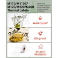 thumbnail image 4 of Etiquetas de Papel Térmico para Phomemo M110/M220/M221/M120/M200 - 230 Etiquetas, 4 of 7