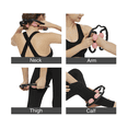 thumbnail image 3 of Artrylin Massage Exercise Foam Roller, 4 Point Handheld Muscle Massager, 3 of 7