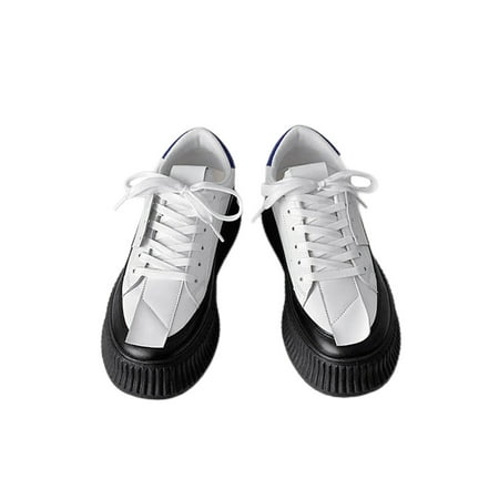 

Kesitin Men Comfortable Low Top Sneakers Casual Walking Shoes Lightweight Skate Shoe Black Plush Lining 8