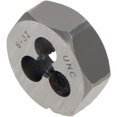 thumbnail image 4 of HUGFEGWE Hex Rethreading Die, UNC 6-32 Carbon Steel Thread Die, Hex Rethreading Die Machine Thread Die, Hexagon Taper Pipe, 2 Pcs CJB91-22810, 4 of 7