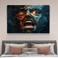 thumbnail image 4 of Abstract Decorative Painting Of Human Face Framed Gallery Poster Decorative Painting Canvas Wall Art Living Room Posters Bedroom Painting,Frame-style,28×41inch (70×105cm), 4 of 8