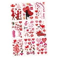 thumbnail image 2 of 9 pegatinas para ventana del día de San Valentín, pegatinas para ventana del día de San Valentín, pegatinas de corazón para nevera, calcomanías, 2 of 8