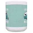 thumbnail image 3 of ThisWear Retro Camping Gifts Life Is Better in A Camper Mug Set 2 Pack Gift 15oz Coffee Mugs Green, 3 of 4