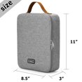 thumbnail image 3 of Soonbuy Lunch Bag Insulated Lunch Box - Durable Insulated Lunch Bag Reusable, Gray, 3 of 7