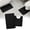 Black, variant on Tripumer 2 Pcs Memory Foam Bathroom Rug Set with U-Shaped Contour Toilet Mat for Extra Absorbent Bathroom Floor Navy Blue