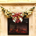 thumbnail image 4 of Lazo de Navidad grande para decoración de ventanas del hogar, colgante, adornos de decoración con lazo para árbol de Navidad, 4 of 8