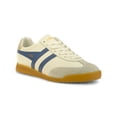thumbnail image 2 of Gola Espadrilles en Cuir Torpedo pour Femmes Blanc Cassé/lundi/or CLB622IE<span> - </span>5, 2 of 4
