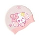 thumbnail image 3 of Gorro de baño para niños, gorro de natación para cabello largo, antideslizante, cómodo para niños y hombres. Rosa, 3 of 9