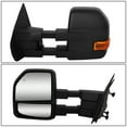 thumbnail image 2 of DNA Motoring TWM-054-T888-BK-AM For 2004 to 2014 Ford F150 Pair Powered+Heated+LED Turn Signal Rear View Towing Mirror 05 06 07 08 09 10 11 12 13 Left+Right, 2 of 6