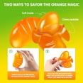 thumbnail image 5 of Peelerz Gummy Peach Peeling Candy, Peelable Fruit Snacks, Resealable 2.19oz Bag Gift Candy (Pack of 3), 5 of 5