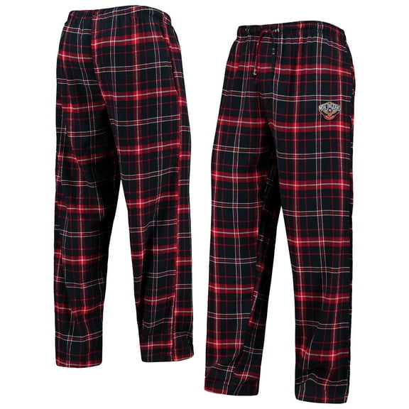 Men's Concepts Sport Navy/Red New Orleans Pelicans Ultimate Plaid Flannel Pants