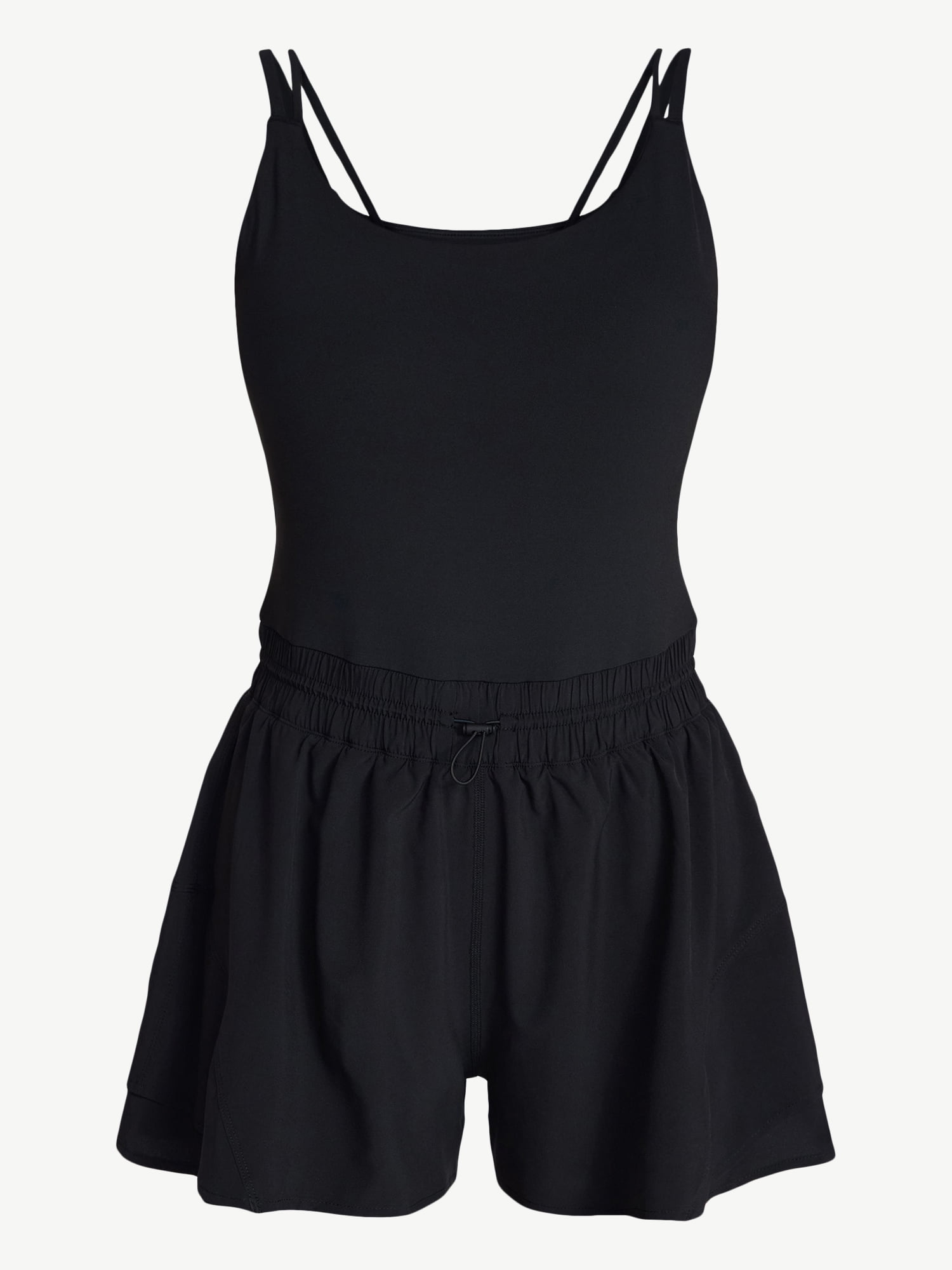 Avia Women's and Women's Plus Cinched Waist Romper, Sizes XS-4X