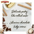 thumbnail image 2 of 2X - Pepperidge Farm Pirouette Cookies, Chocolate Fudge Créme Filled Wafers, 13.5 Oz Tin, 2 of 3
