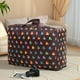 thumbnail image 4 of Bolsa de almacenamiento de viaje multifuncional con barra de tracción, impermeable, plegable, extragrande, para guardar ropa, equipaje y mudanzas., 4 of 6