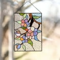 thumbnail image 7 of LAMIRO Hummingbird Stained Glass Window Hangings,Suncatcher Panel with Chain for Wall or Windows,Suncatchers for Windows Hanging, 7 of 7