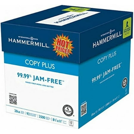 Hammermill Copy Plus Multipurpose Laser, Inkjet Printer & Fax Machine Paper, 8.5