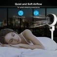 thumbnail image 3 of Simple Deluxe 7 inch 3 Speed Pedestal Fan Floor Standing Fan, 3 of 9