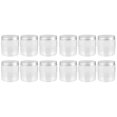 thumbnail image 1 of AMERTEER 12 Pcs  Mini Mason Jars Household Mason Jars Portable Mason Jars Mason Jar with Lids, 1 of 6