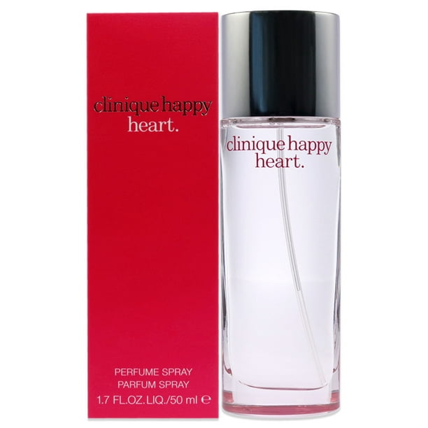 Clinique HAHPS17B Femmes Heureux Coeur & Parfum Spray - 1,7 oz & 50 ml