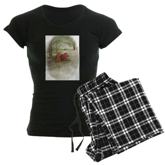 CafePress - May December Women's Dark Pajamas - Women's Short Sleeve Print T-Shirt and Pants Dark Cotton Pajama Set
