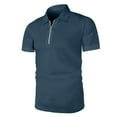 thumbnail image 5 of Men's Casual Short Sleeve Crew Neck Tee Soft Lightweight Breathable Summer Daily Wear Comfortable Blended Fabric Workout Short Sleeve Tee Shirts for Men Beach Tops Casual Shirt, 5 of 5