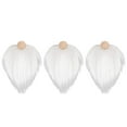 thumbnail image 4 of Bolas de Madera Sunnimix 6 Piezas Decoración Navideña Gris Y Blanco Barbas de gnomo, 4 of 8