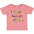 thumbnail image 3 of Inktastic Omas Girl Bright Flowers Girls Baby T-Shirt, 3 of 5