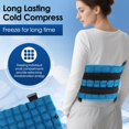 thumbnail image 4 of Large Gel Ice Pack & Wrap for Injuries Reusable,Cold Hot Therapy Ice Pack//, 4 of 7