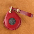 thumbnail image 2 of Handmade Key Cover PU Leather Gifts Cute Birthday Present, Red, 2 of 8