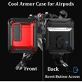 thumbnail image 3 of Funda protectora Brillar para Airpods 2/1 Rojo, 3 of 5