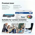 thumbnail image 6 of 1-Pack TN221 Cyan Toner Cartridge (with Chip) Replacement for Brother High Capacity 2,000 Pages with HL-3140CW 3150CDN 3170CDW 3180CDW MFC-9130CW 9140CDN 9330CDW 9340CDW DCP-9015CDW 9020CDN Printer, 6 of 6