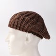 thumbnail image 4 of 2 piezas de gorras de repartidor de periódicos a cuadros para mujer, gorros octogonales vintage, boinas, gorro de hueso para mujer, gorros de artista tejidos para invierno y otoño, gorro, 4 of 5